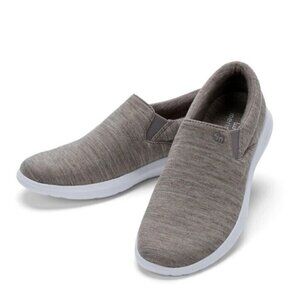 New Merinos Slip On Shoes Womens 11 Sand Beige White Loafers